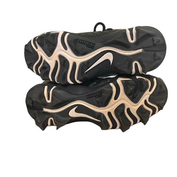 Nike Youth 1.5 Alpha Menace 2 Shark Wide Football Cleat Black/White/Anthracite - Picture 4 of 6